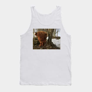 Scottish Highland Cattle Calf 1957 Tank Top